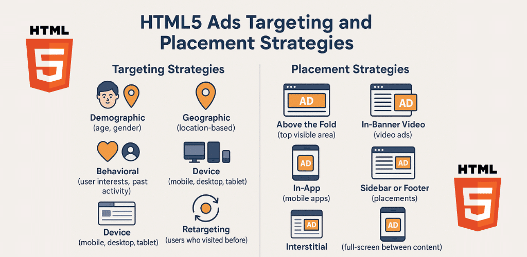 Targeting and Placement Strategies html5 ads