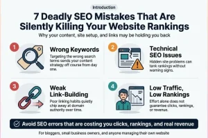common SEO mistakes